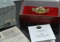 Rolex 6917/8 Vintage Lady Datejust Gelbgold LC100 Full Set + Kaufrechnung 1978 Image 7
