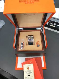 Roger Dubuis G40 02SQ 5 V.10A7 Golden Square limited Edition 28 Uhren Roségold Full Set 2006 Abbildung 4