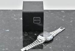 Zenith 01-0200-415 Vintage El Primero TV Screen blue dial mit orig. Box Abbildung 4