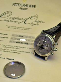 Patek Philippe 5004P Ewiger Kalender Split Second Schleppzeiger Chronograph Abbildung 15