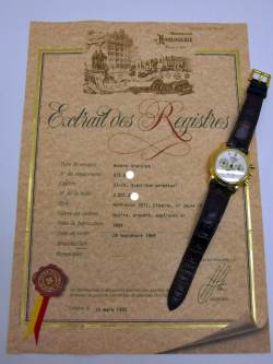 Patek Philippe 3971J sehr seltener Ewiger Kalender Chronograph Image 17