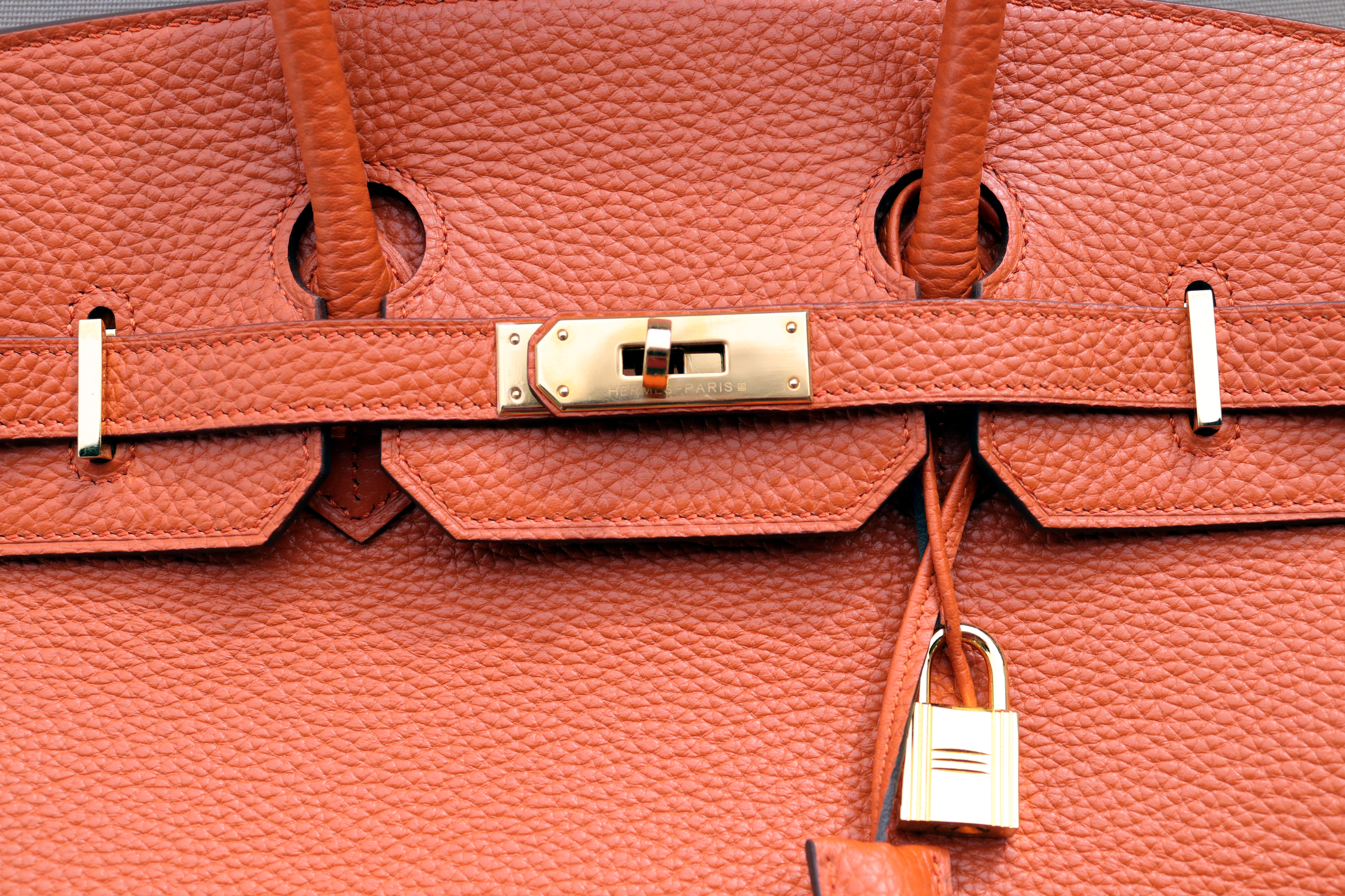 A TURQUOISE TOGO LEATHER BIRKIN 35 WITH GOLD HARDWARE, HERMÈS, 2014
