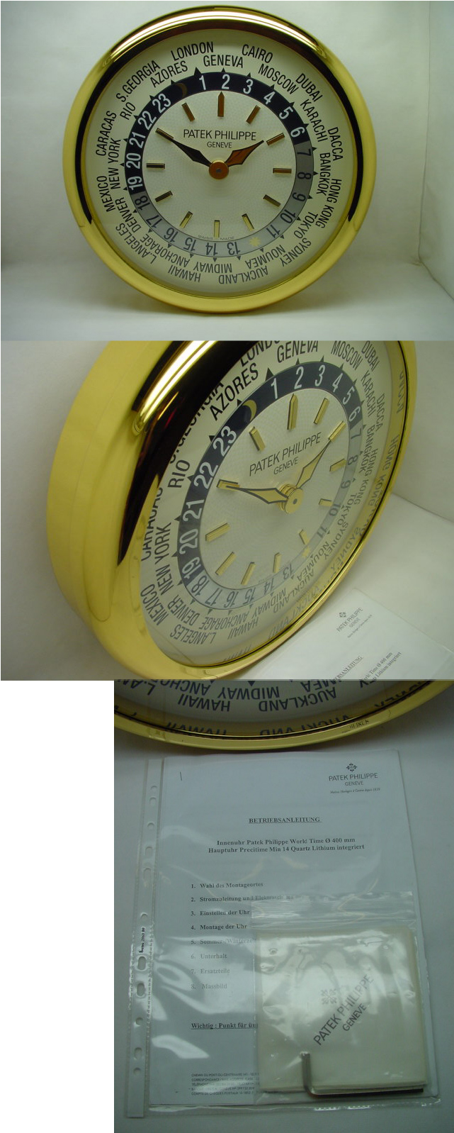 Vintage Quartz Pendulum Clock Wall Clock from Wood 80er Years Made