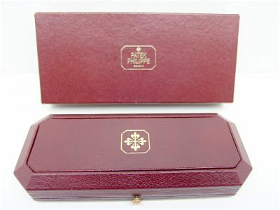 pre owned Patek Philippe short Box for Leatherstrap models with Outer Box
