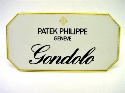 gebraucht PATEK PHILIPPE Konzessionär Dekorationsständer GONDOLO