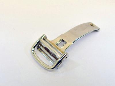 folding Clasp 16mm in 18k Whitegold
