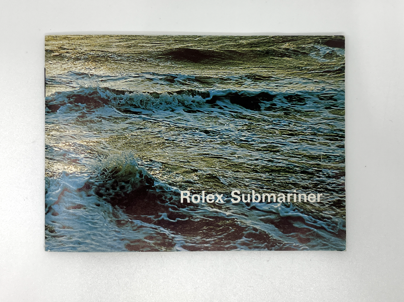 pre owned Rolex SUBMARINER Booklet from 1972 in German