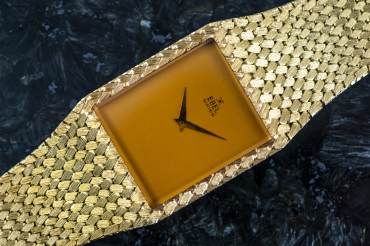 gebraucht Vintage EBEL Jumbo Dresswatch in 18k Gelbgold