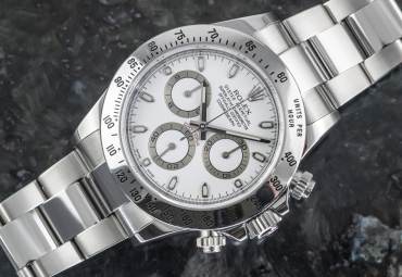 pre owned ROLEX Cosmograph DAYTONA Chronometer in Steel - APH Dial