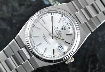 19019 very rare Vintage Day-Date Oysterquartz white gold Collectors Full Set